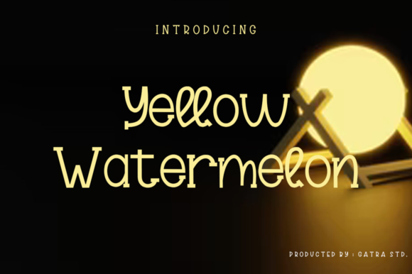A Fresh Design Review: Yellow Watermelon Font in Practice