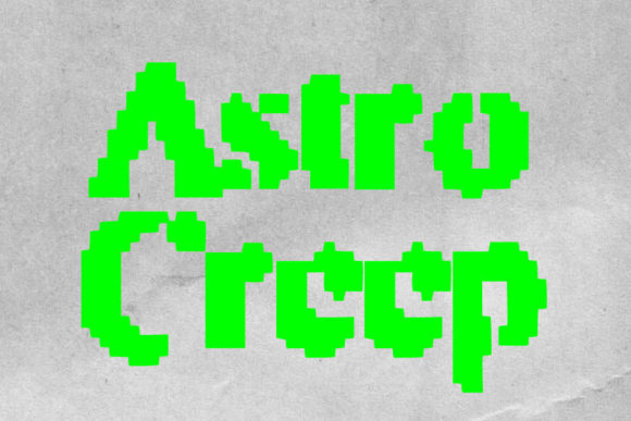 Astro Creep: A Font for Punchy Digital Branding