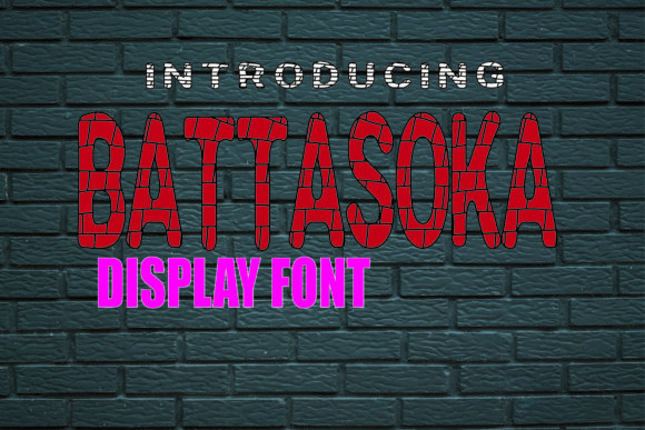 BattaSoka: The Vintage Display Font for Editorial Impact