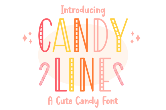 Candy Line: A Display Font for Your Brand's Visual Story
