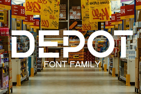 Depot: A Sans Serif Display Font Built for Digital Impact