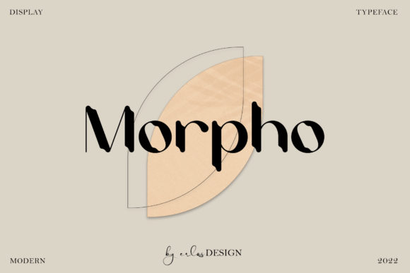 Exploring the Adaptive Personality of the Morpho Display Font