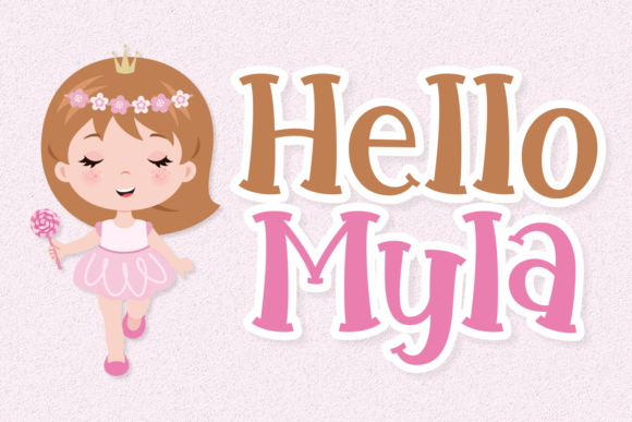 Hello Myla: A Display Font for Building a Cohesive Brand