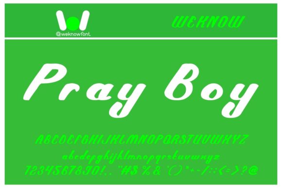 How Pray Boy Font Changed My Business's Visual Story