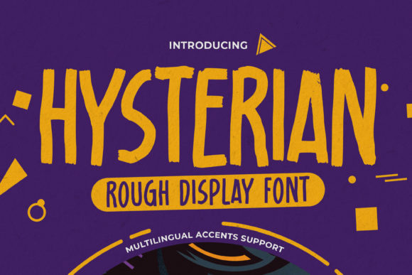 Hysterian: A Display Font Designed for Digital Elevation