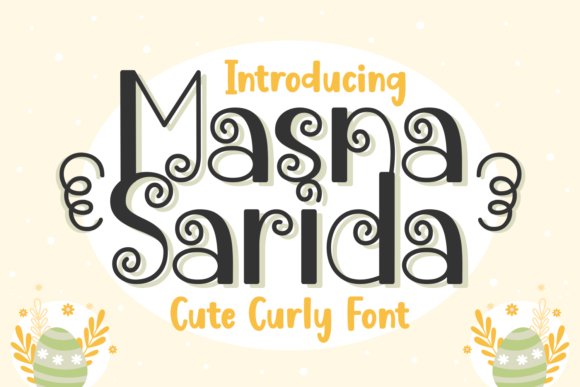 Masna Sarida: A Distinctive Display Font for Digital Brands