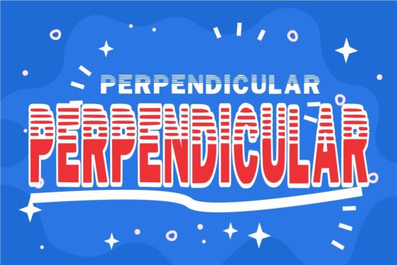 Perpendicular Font: Your Creative Typeface for Bold Projects