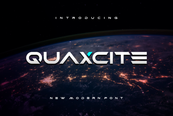 Quaxcite: The Bold Display Font Your Craft Projects Crave