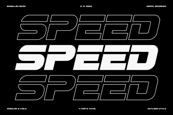 Speed Fez: A Bold Display Font for Modern Web Design