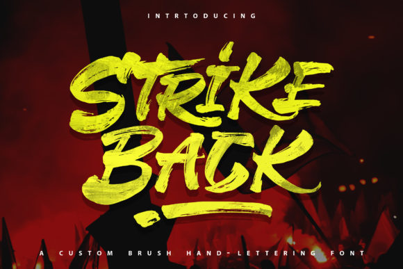 Strike Back Font: A Modern Display Font for Web Designers