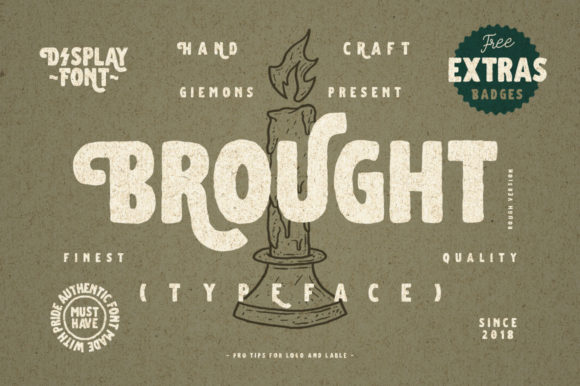 Using the Brought Typeface for Authentic Digital Branding