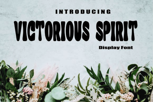 Victorious Spirit: A Font for Bold and Clear Brand Identity