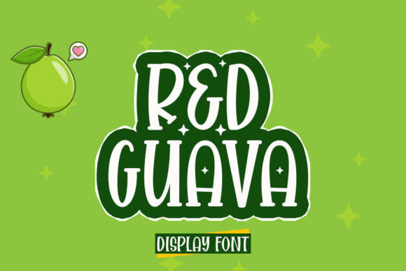 Why Red Guava Is Your Next Favorite Display Font