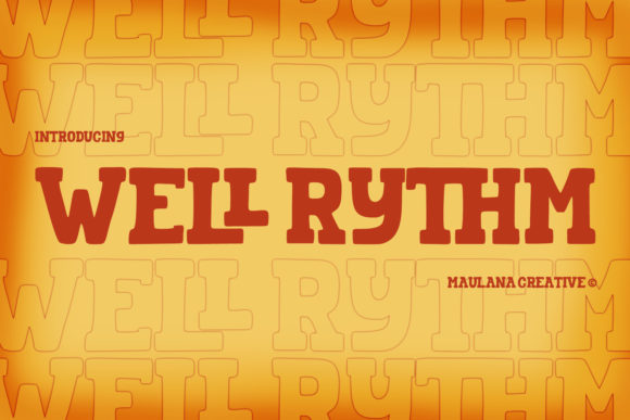 Why Wellrythm is a Premium Display Font for Modern Campaigns